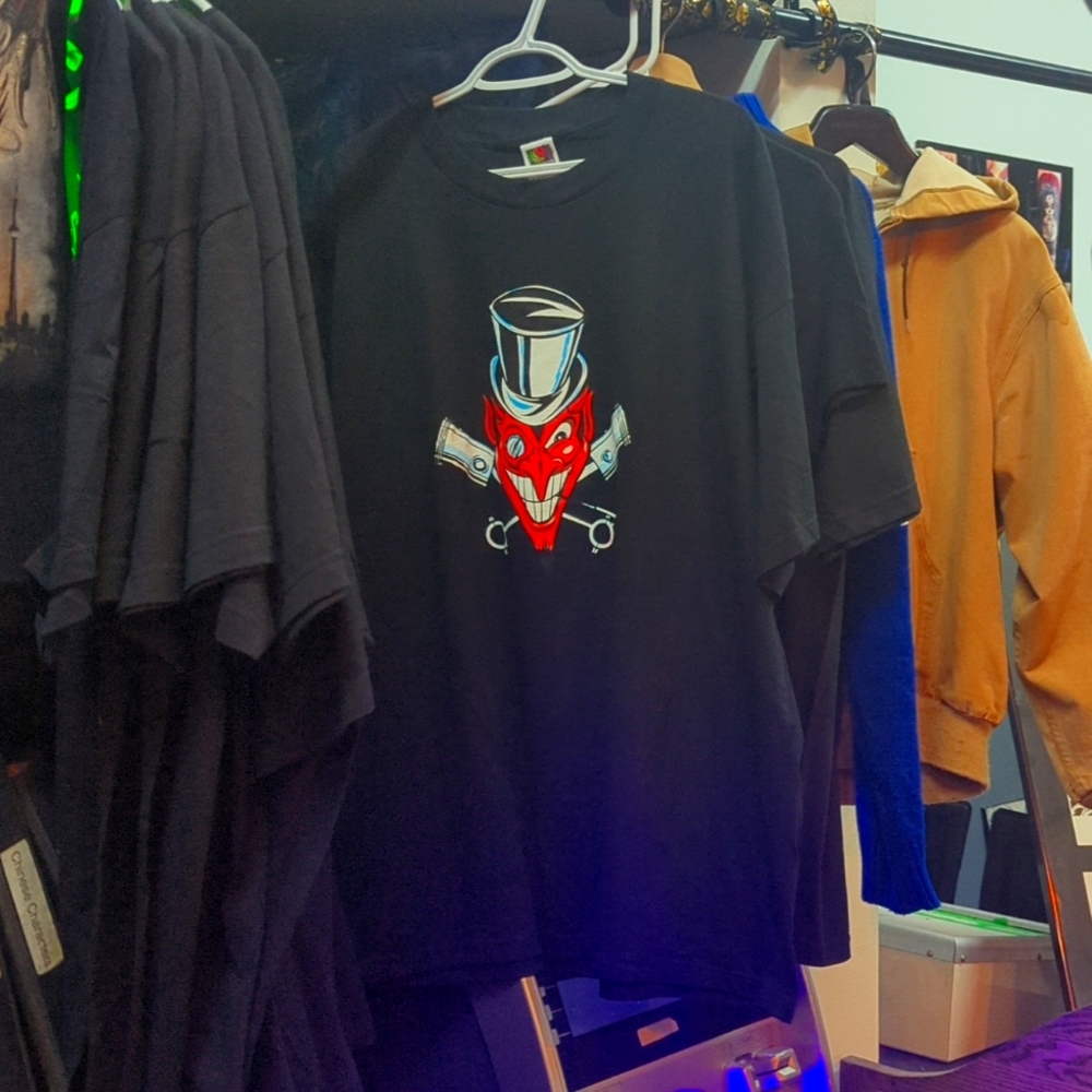 Traditional Devil Tattoo Print T